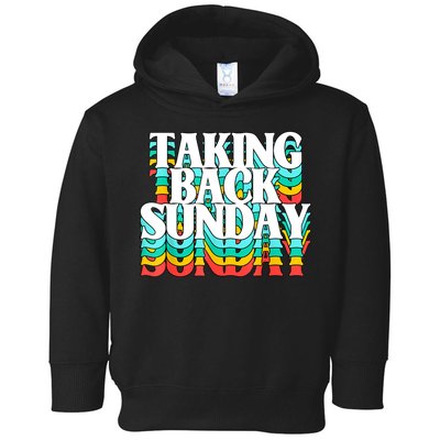 Taking Back Sunday Funny Toddler Hoodie