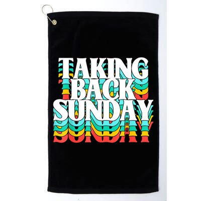 Taking Back Sunday Funny Golf Towel