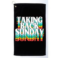 Taking Back Sunday Funny Golf Towel