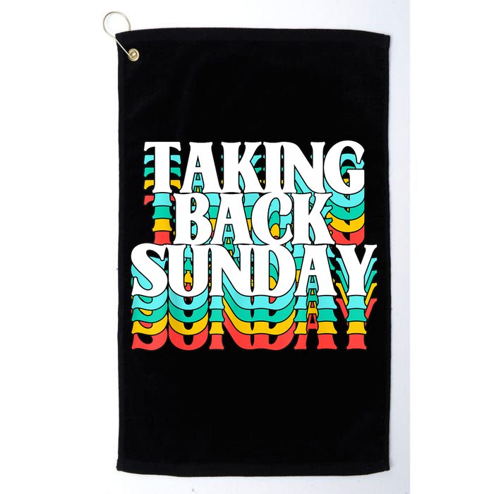 Taking Back Sunday Funny Golf Towel