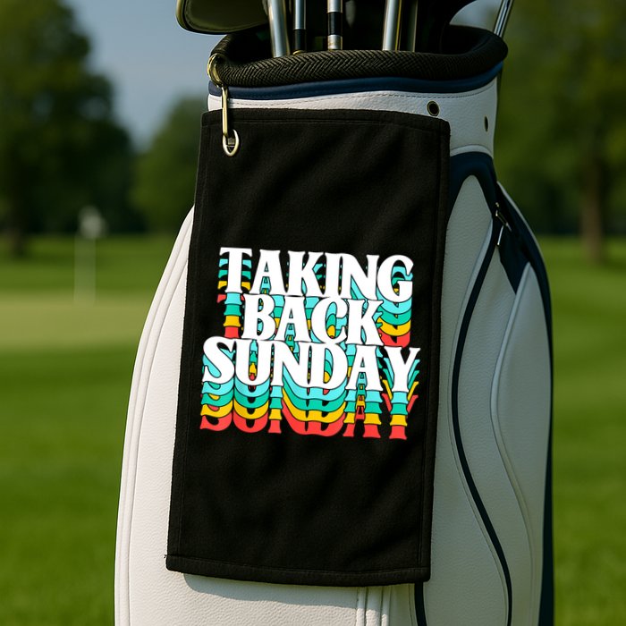 Taking Back Sunday Funny Golf Towel