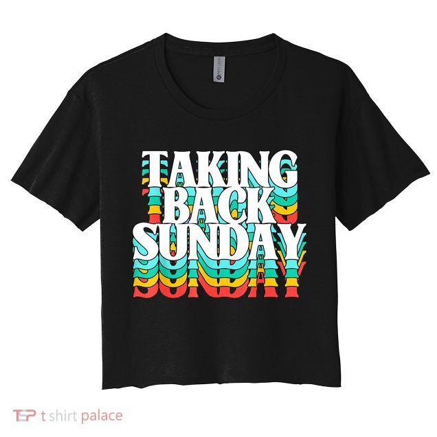 Taking Back Sunday Funny Crop Top