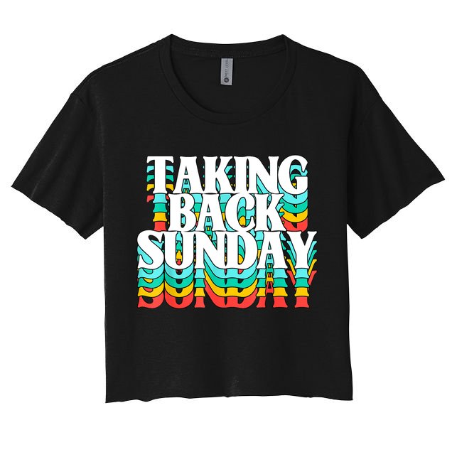 Taking Back Sunday Funny Crop Top