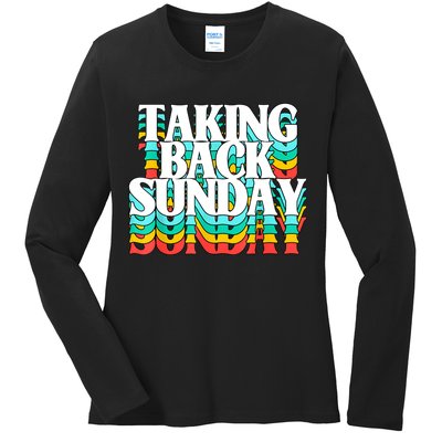 Taking Back Sunday Funny Ladies Long Sleeve Shirt