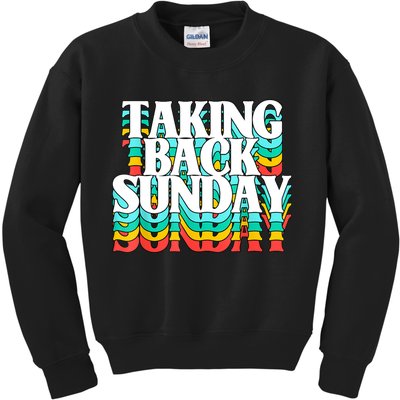 Taking Back Sunday Funny Kids Sweatshirt