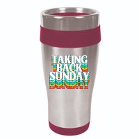 Taking Back Sunday Funny 16oz Travel Tumbler