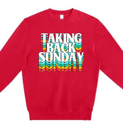 Taking Back Sunday Funny Premium Crewneck Sweatshirt