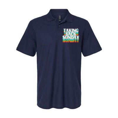 Taking Back Sunday Funny Softstyle Adult Sport Polo