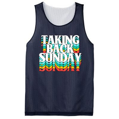 Taking Back Sunday Funny Mesh Reversible Basketball Jersey Tank