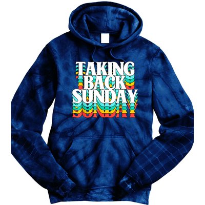 Taking Back Sunday Funny Tie Dye Hoodie