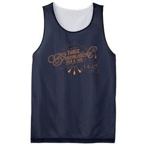 Three Broom Sticks Mesh Reversible Basketball Jersey Tank