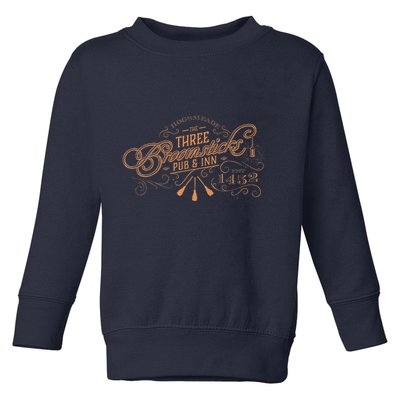Three Broom Sticks Toddler Sweatshirt