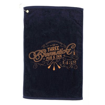 Three Broom Sticks Golf Towel