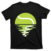 Tennis Ball Sunset Tennis Player T-Shirt