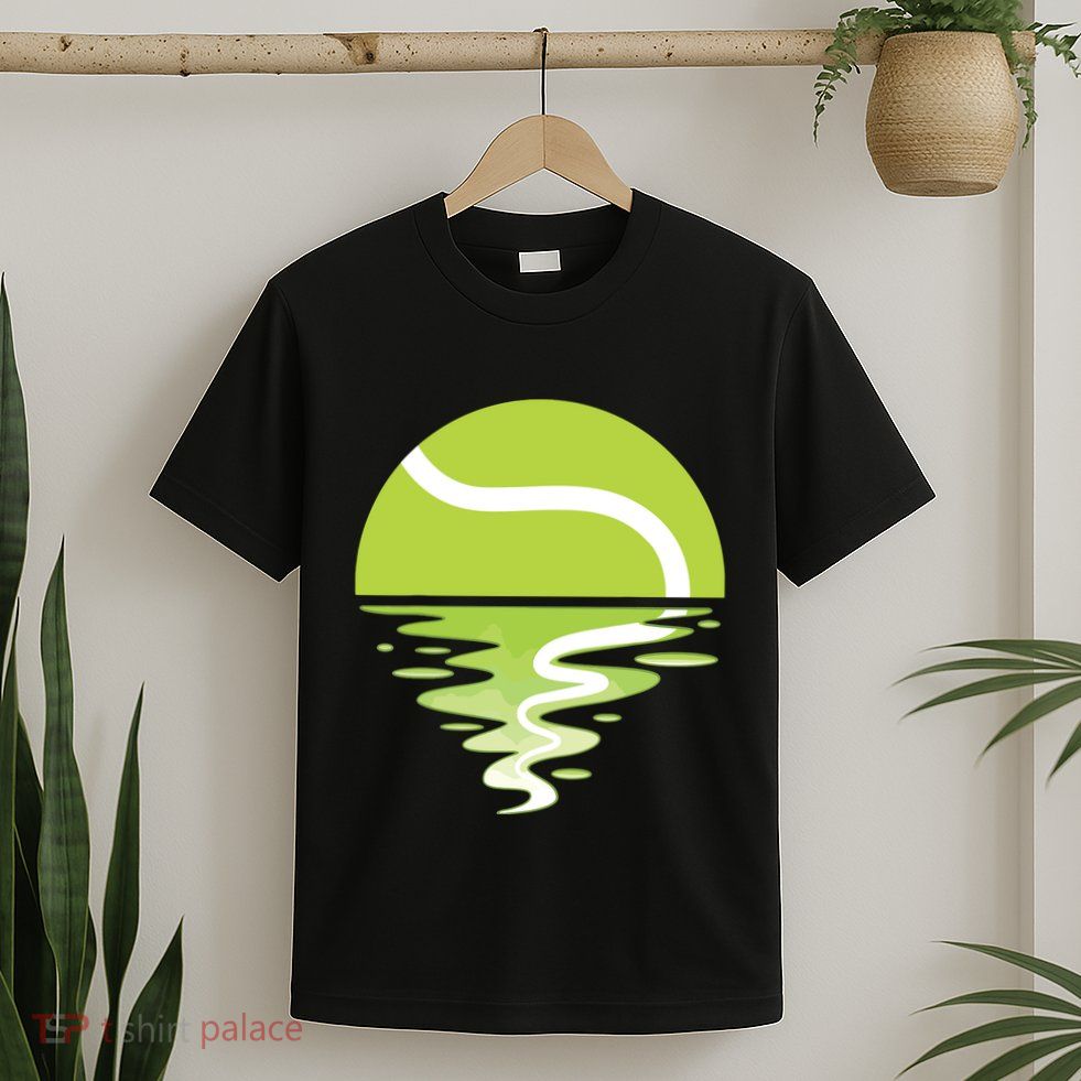 Tennis Ball Sunset Tennis Player T-Shirt