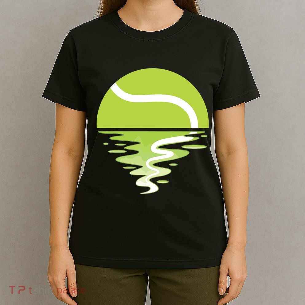 Tennis Ball Sunset Tennis Player T-Shirt