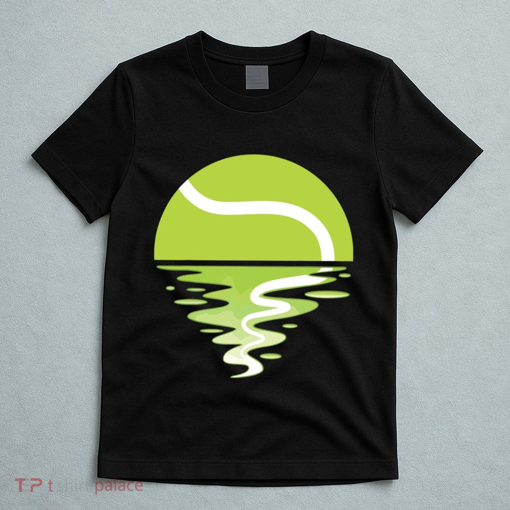 Tennis Ball Sunset Tennis Player T-Shirt