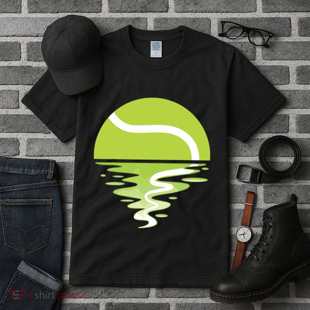 Tennis Ball Sunset Tennis Player Tall T-Shirt