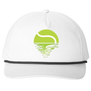 Tennis Ball Sunset Tennis Player Snapback Five-Panel Rope Hat