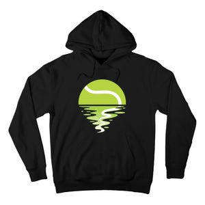 Tennis Ball Sunset Tennis Player Tall Hoodie