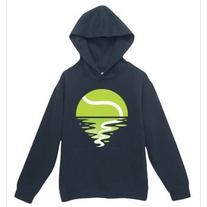 Tennis Ball Sunset Tennis Player Urban Pullover Hoodie