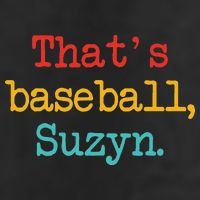 That's Baseball Suzyn Apparel 7 Panel Mesh Trucker Snapback Hat