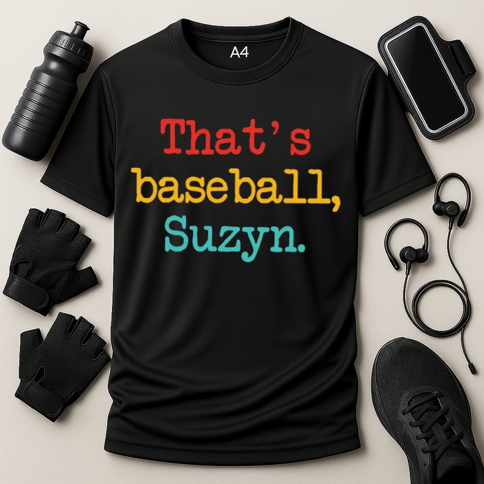 That's Baseball Suzyn Apparel Cooling Performance Crew T-Shirt