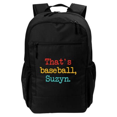That's Baseball Suzyn Apparel Backpack
