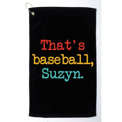 That's Baseball Suzyn Apparel Golf Towel