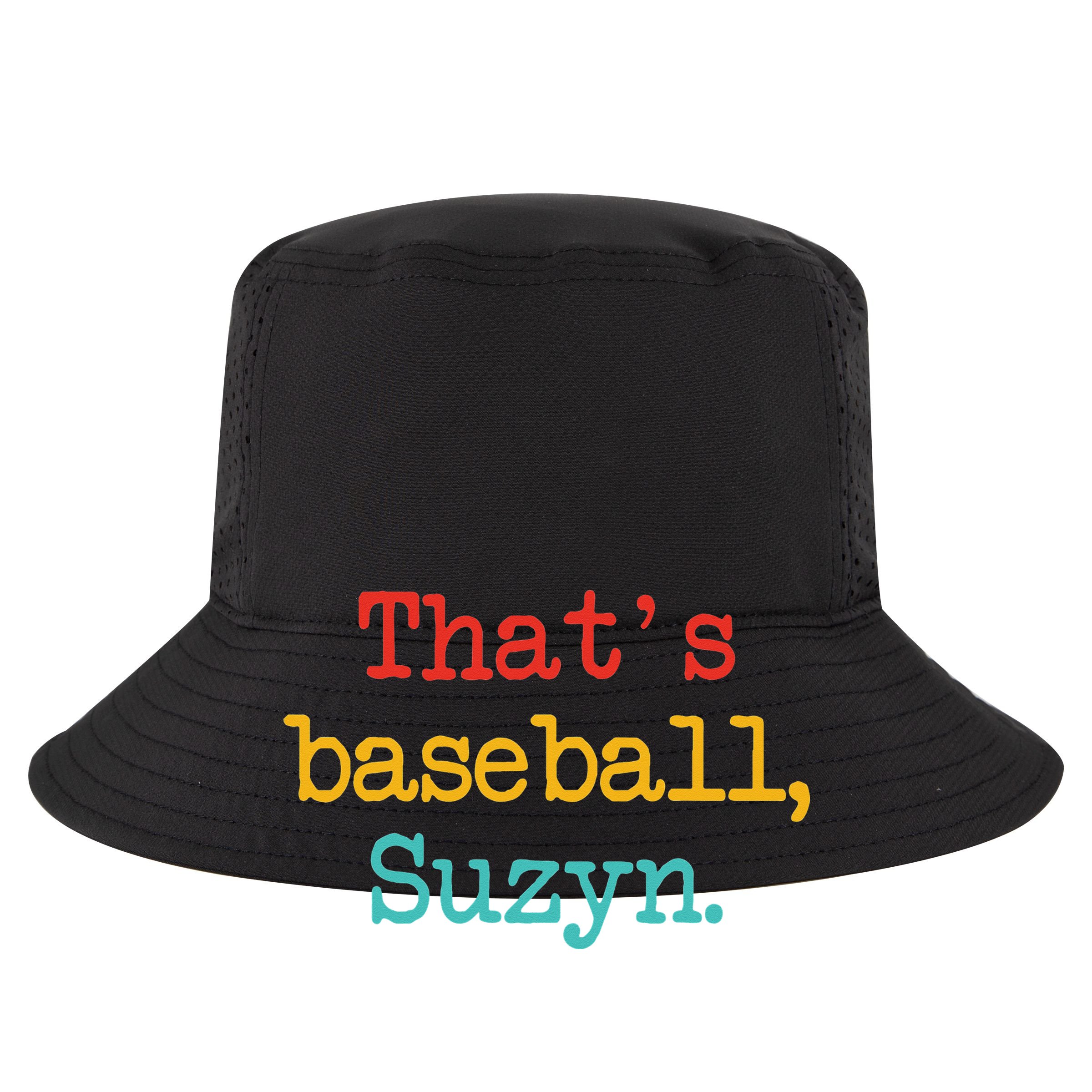 That's Baseball Suzyn Apparel Zip Tote Bag