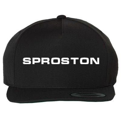 Tim Burgess Sproston Wool Snapback Cap