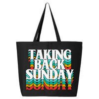 Taking Back Sunday Weekend Funny Retro 25L Jumbo Tote