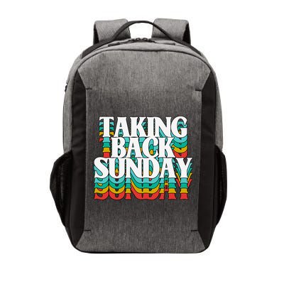 Taking Back Sunday Weekend Funny Retro Vector Backpack