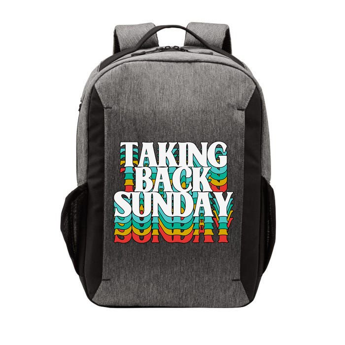 Taking Back Sunday Weekend Funny Retro Vector Backpack