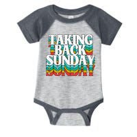 Taking Back Sunday Weekend Funny Retro Infant Baby Jersey Bodysuit