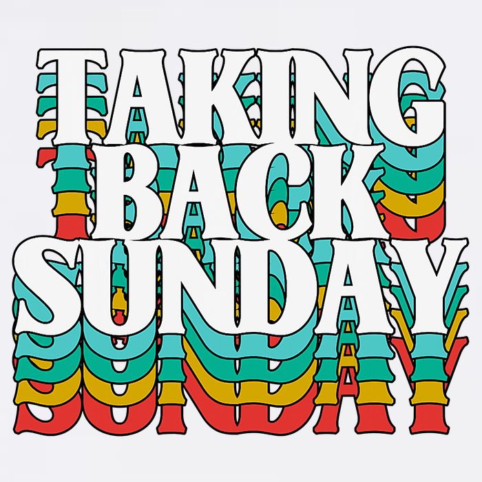 Taking Back Sunday Weekend Funny Retro Cool Comfort Performance Bucket Hat