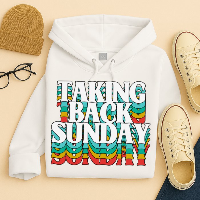 Taking Back Sunday Weekend Funny Retro Hoodie