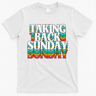 Taking Back Sunday Weekend Funny Retro T-Shirt