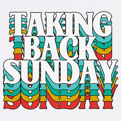 Taking Back Sunday Weekend Funny Retro T-Shirt