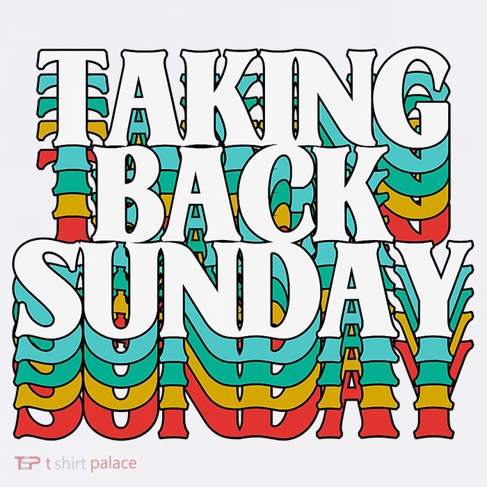Taking Back Sunday Weekend Funny Retro T-Shirt