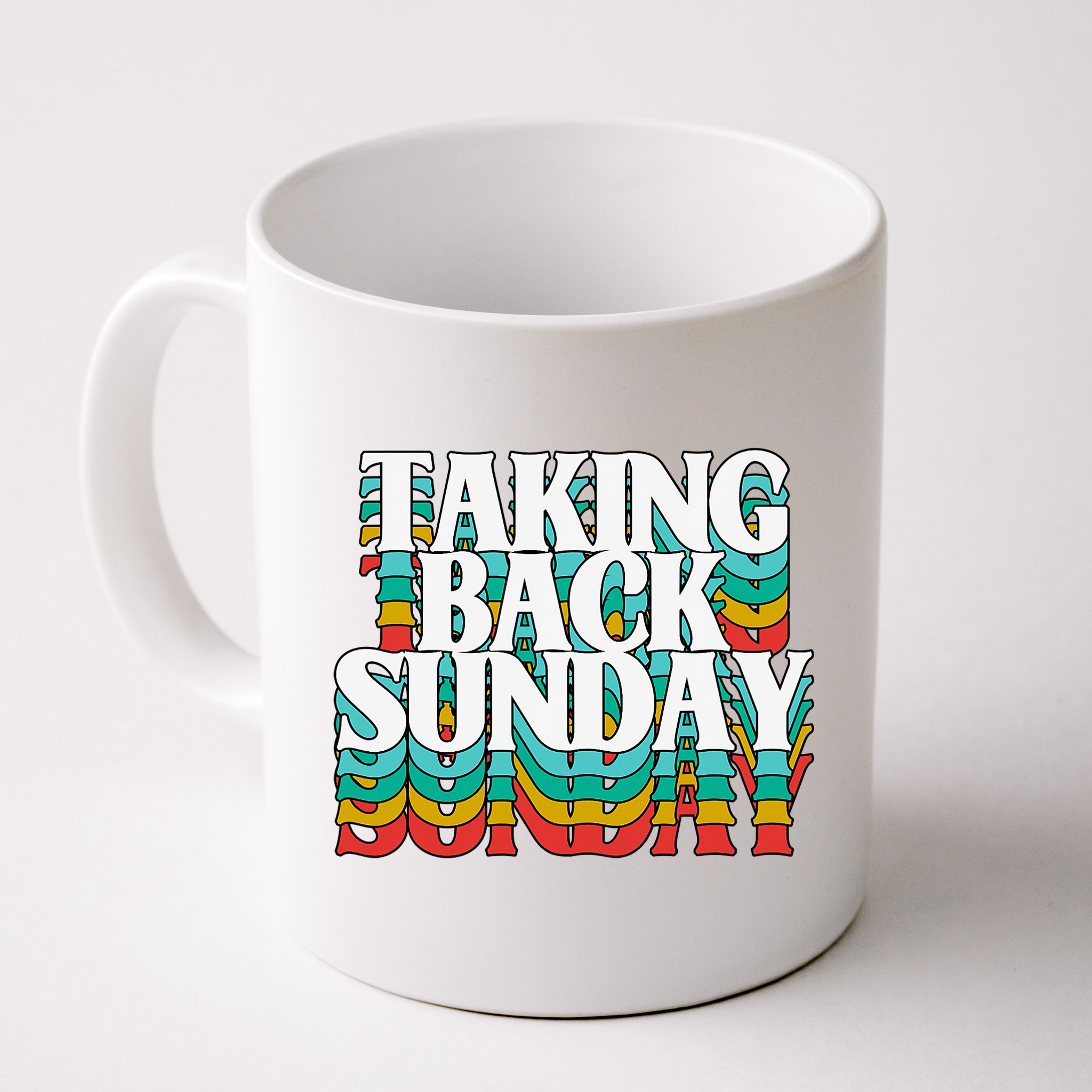 Taking Back Sunday Weekend Funny Retro Mug