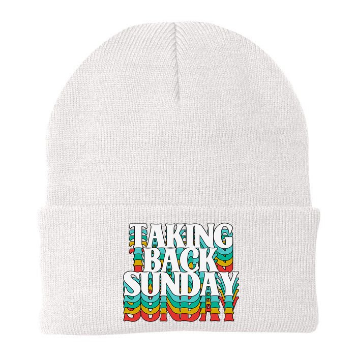Taking Back Sunday Weekend Funny Retro Beanie