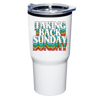 Taking Back Sunday Weekend Funny Retro Tumbler