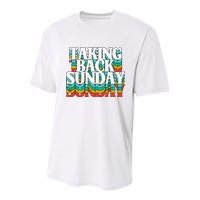 Taking Back Sunday Weekend Funny Retro Youth Performance Sprint T-Shirt