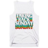 Taking Back Sunday Weekend Funny Retro Tank Top