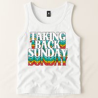 Taking Back Sunday Weekend Funny Retro Tank Top