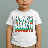 Taking Back Sunday Weekend Funny Retro Toddler T-Shirt