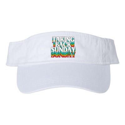Taking Back Sunday Weekend Funny Retro Visor