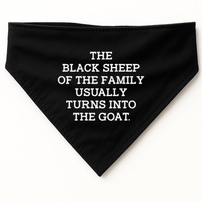 The Black S.H.E.E.P Of The Family Usually Turns Into Goat USA-Made Doggie Bandana