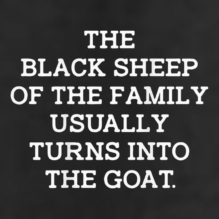 The Black S.H.E.E.P Of The Family Usually Turns Into Goat 25L Jumbo Tote
